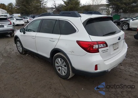 2016 Subaru Outback 2.5I Premium z USA, uszkodzony, nr VIN 4S4BSACC0G3249059